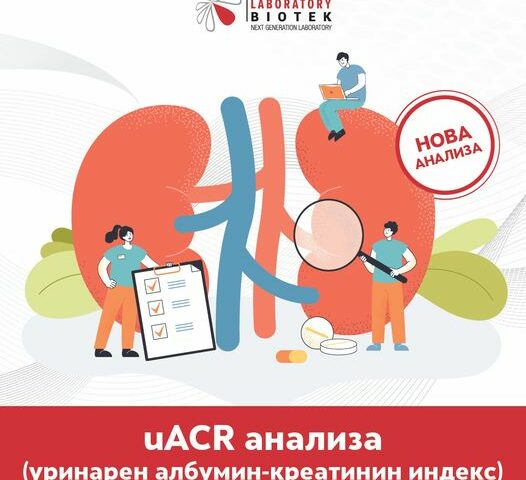 uACR анализа (уринарен албумин-креатинин индекс)